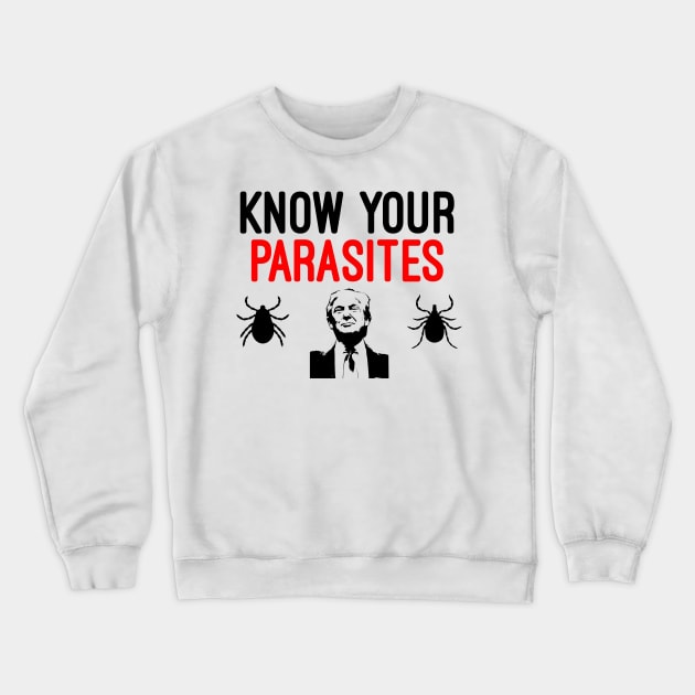 Know Your Parasites Crewneck Sweatshirt by Raw Designs LDN
